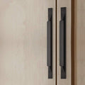 Kitchen Cabinet Pulls Black 5-Pack - 7.56in Center to Center Handles
