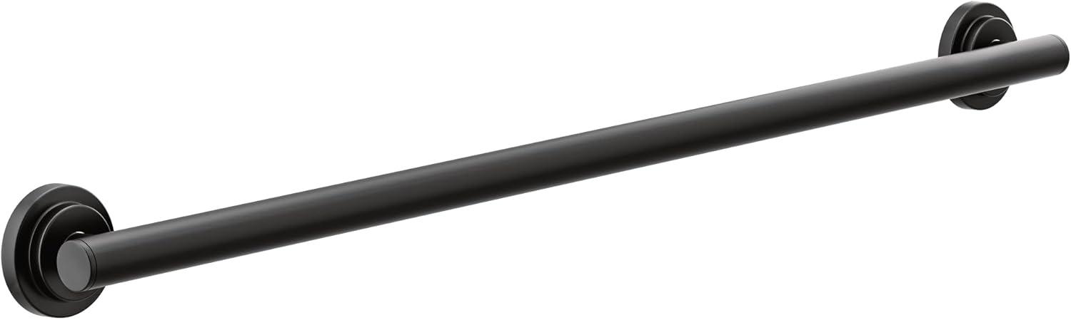 Moen YG0736BL Bathroom Grab Bar - 36-Inch Stainless Steel Safety