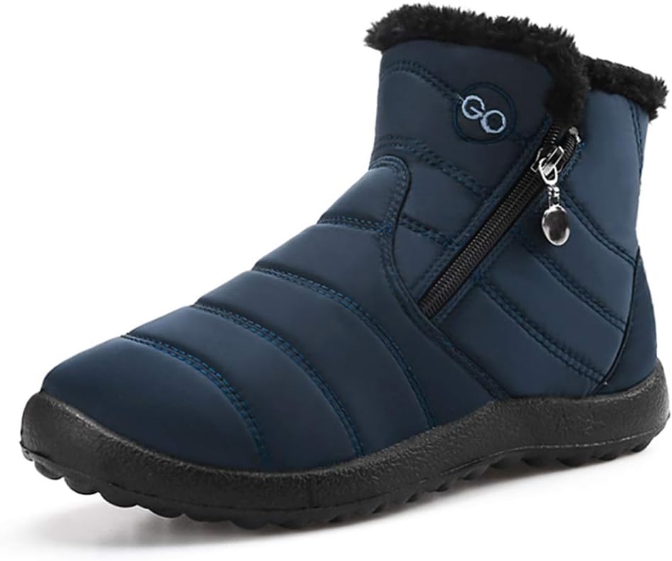 HARENCE Snow Boots for Women - Waterproof Warm Winter Booties