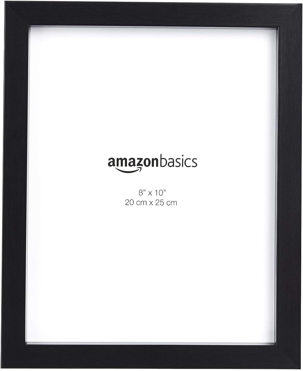 Rectangular Photo Picture Frame Set of 2, 8 x 10 in, Black