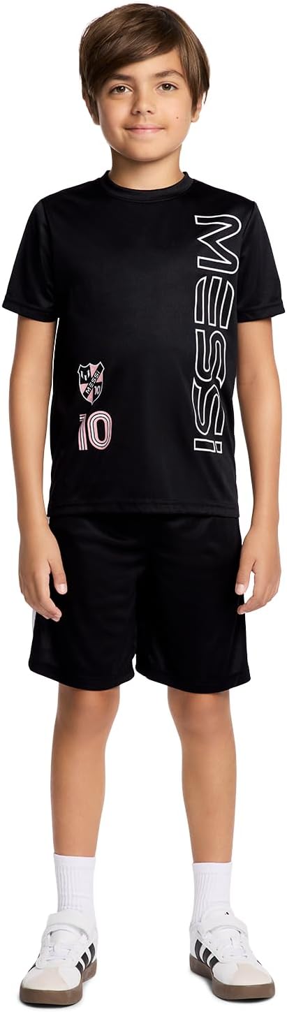 Messi Boys Lifestyle Short Sleeve 2-Piece Set by Centric Brands