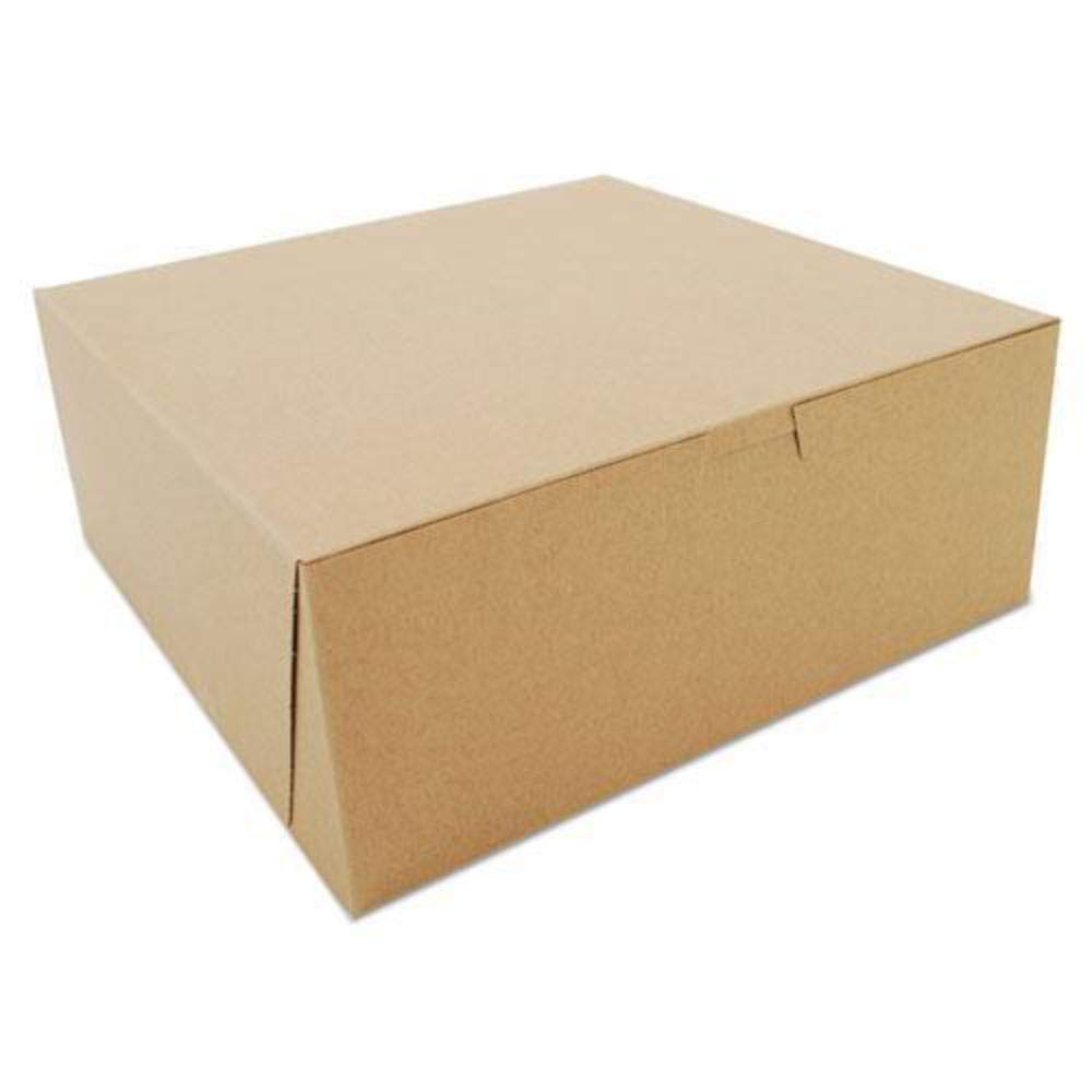 SCT Kraft One-Piece Non-Window Bakery Boxes for Fresh Treats