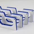 Fishing Rod Rack Holder - Wall or Boat Mountable 2-Pack