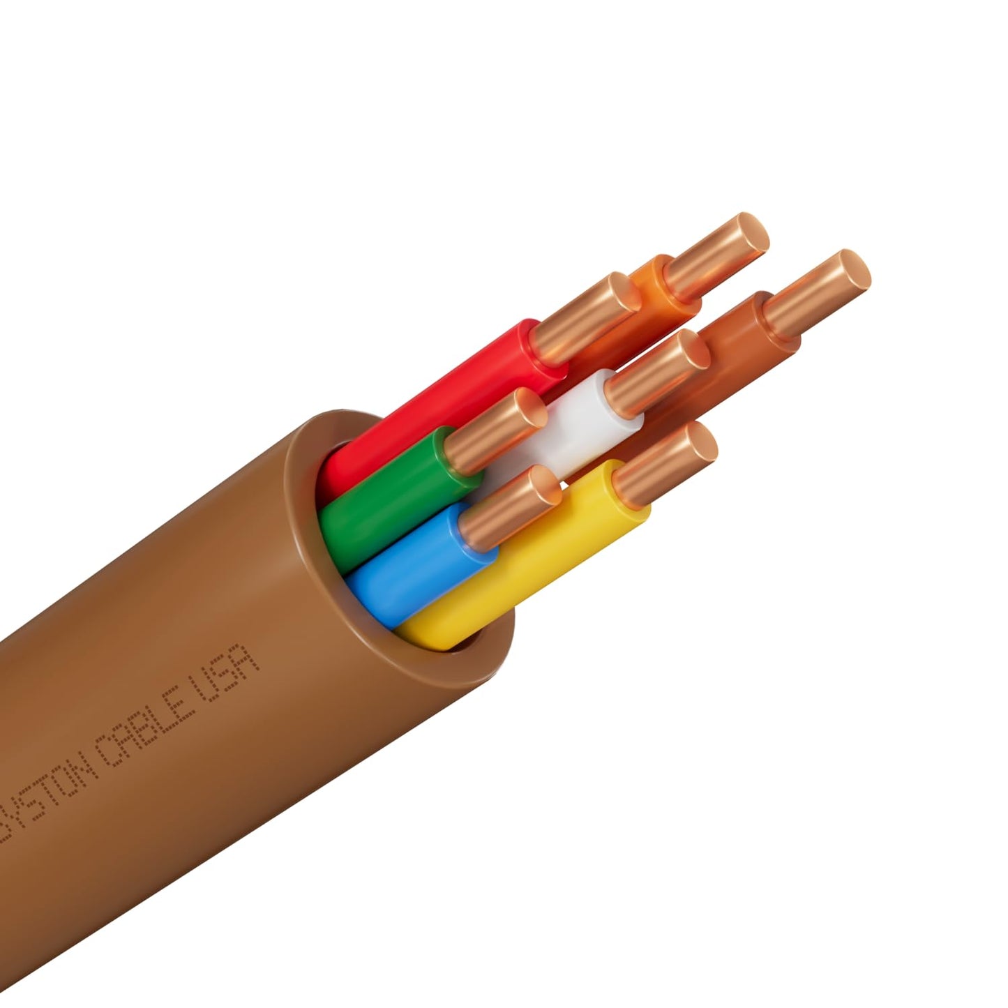 Syston 18/7 Thermostat Cable for HVAC and Doorbell Systems