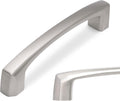 3-3/4 in Cabinet Handles 10 Pack Brushed Satin Nickel - Durable Drawer