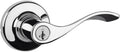 Kwikset Balboa Entry Door Handle with Lock and Key - Polished Chrome