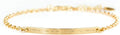 Morse Code Skinny Bar Bracelet - Custom Engraved Secret Code Jewelry