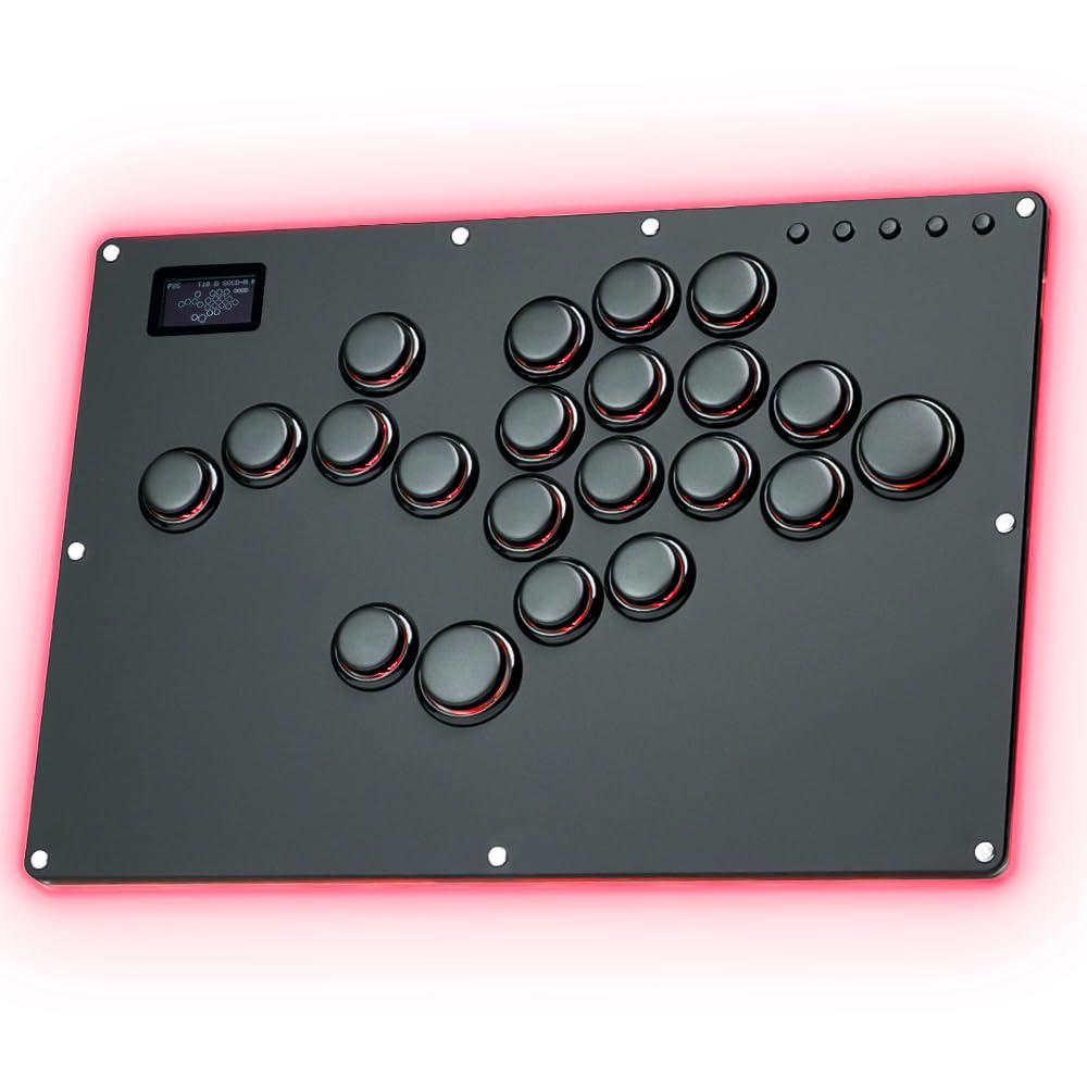 GuileKeys Leverless Controller Arcade Stick GK-21 for Gamers