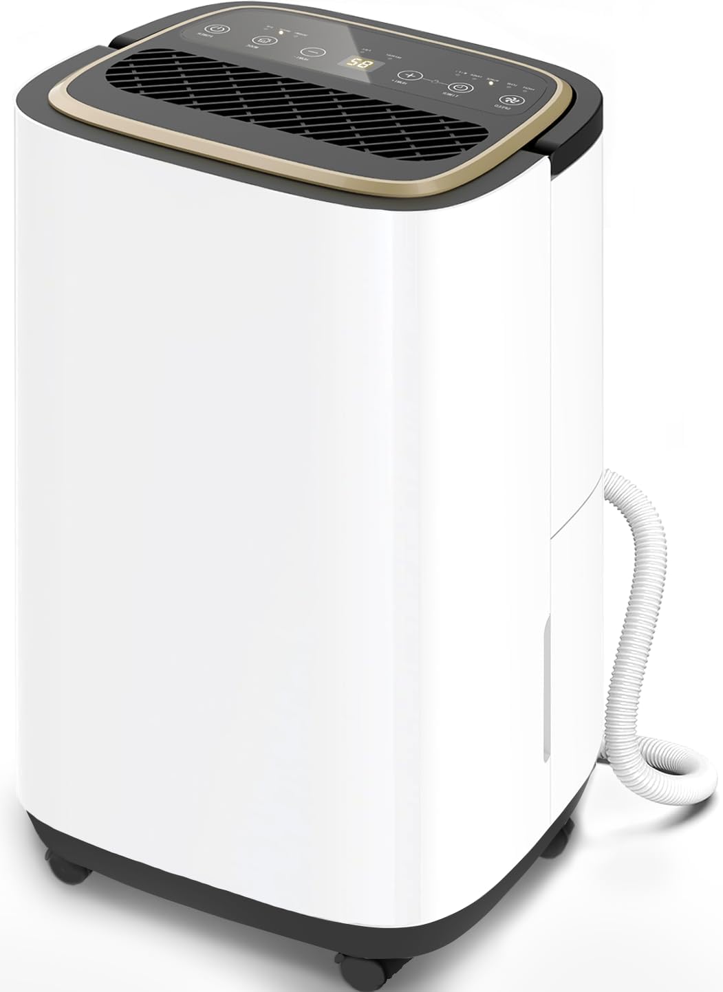 2500 Sq.Ft Dehumidifier for Basement with Drain Hose Features
