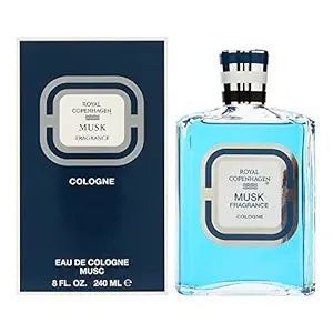 Royal Copenhagen Musk Cologne Splash for Men - 8 Fl Oz