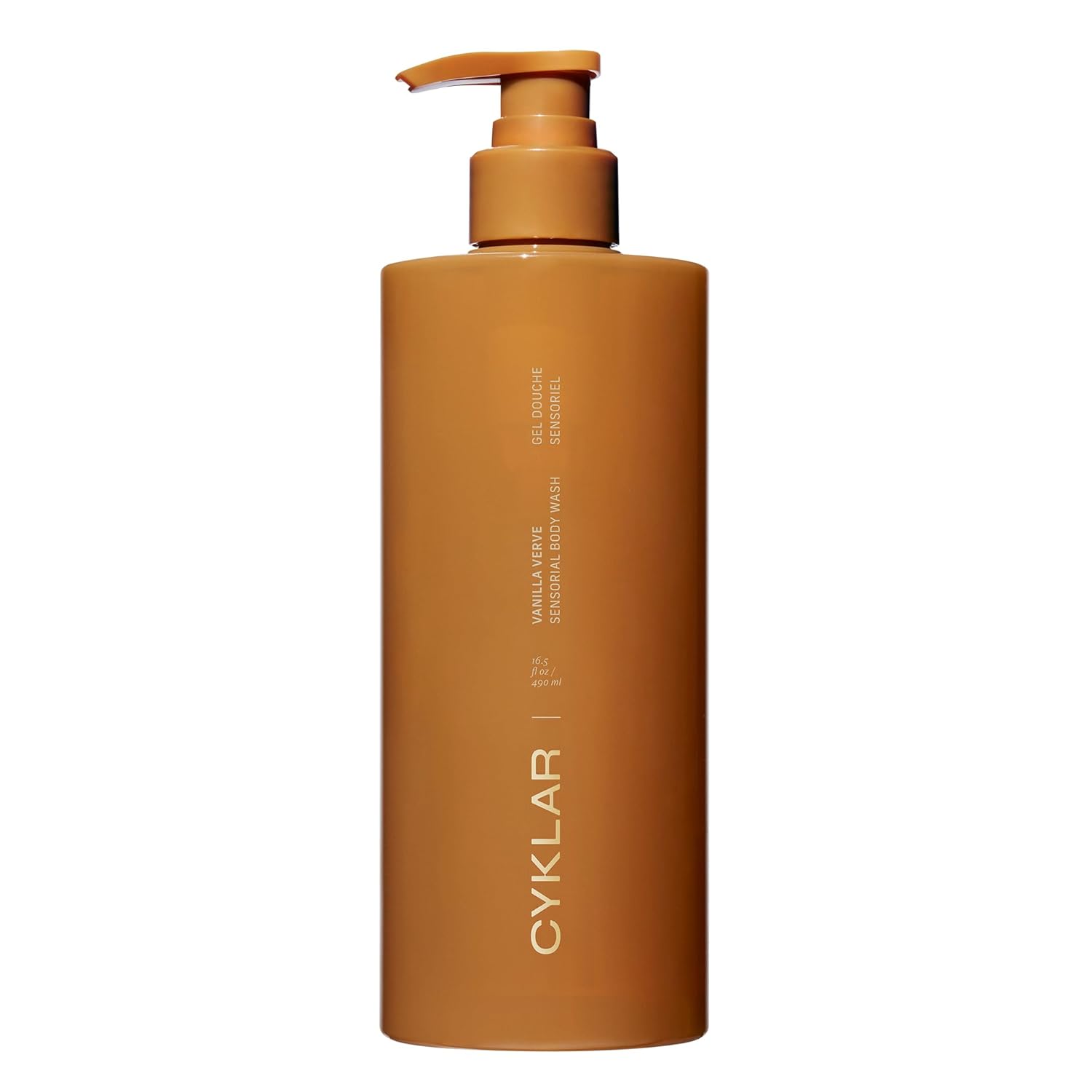 CYKLAR Sensorial Body Wash: Vanilla Verve Hydrating Cleanser