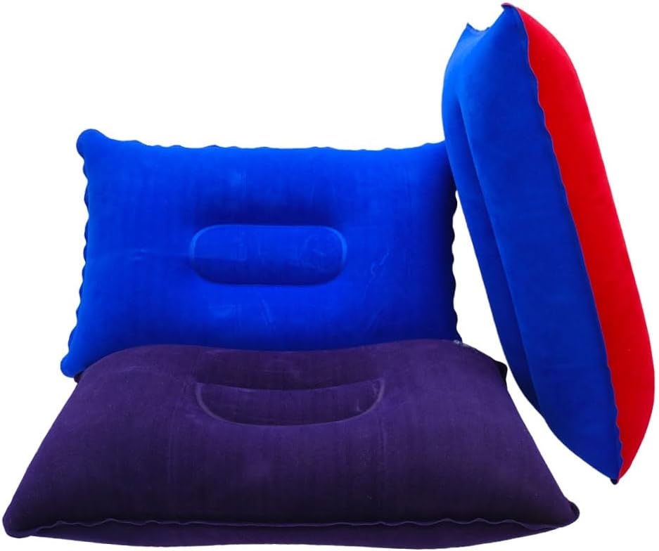 Compact & Comfortable Inflatable Camping Pillow Set