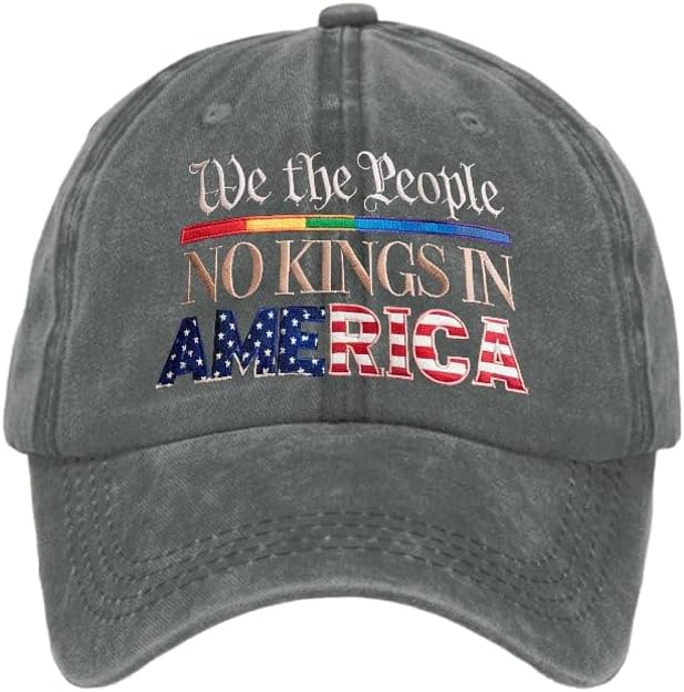America Print Retro Baseball Cap