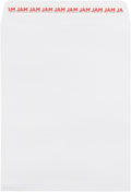 JAM PAPER 8.75 x 11.75 Open End Peel & Seal Envelopes - Bulk 500