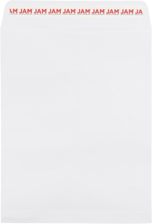 JAM Paper 8 3/4 x 11 3/4 Open End Envelopes for Business Use