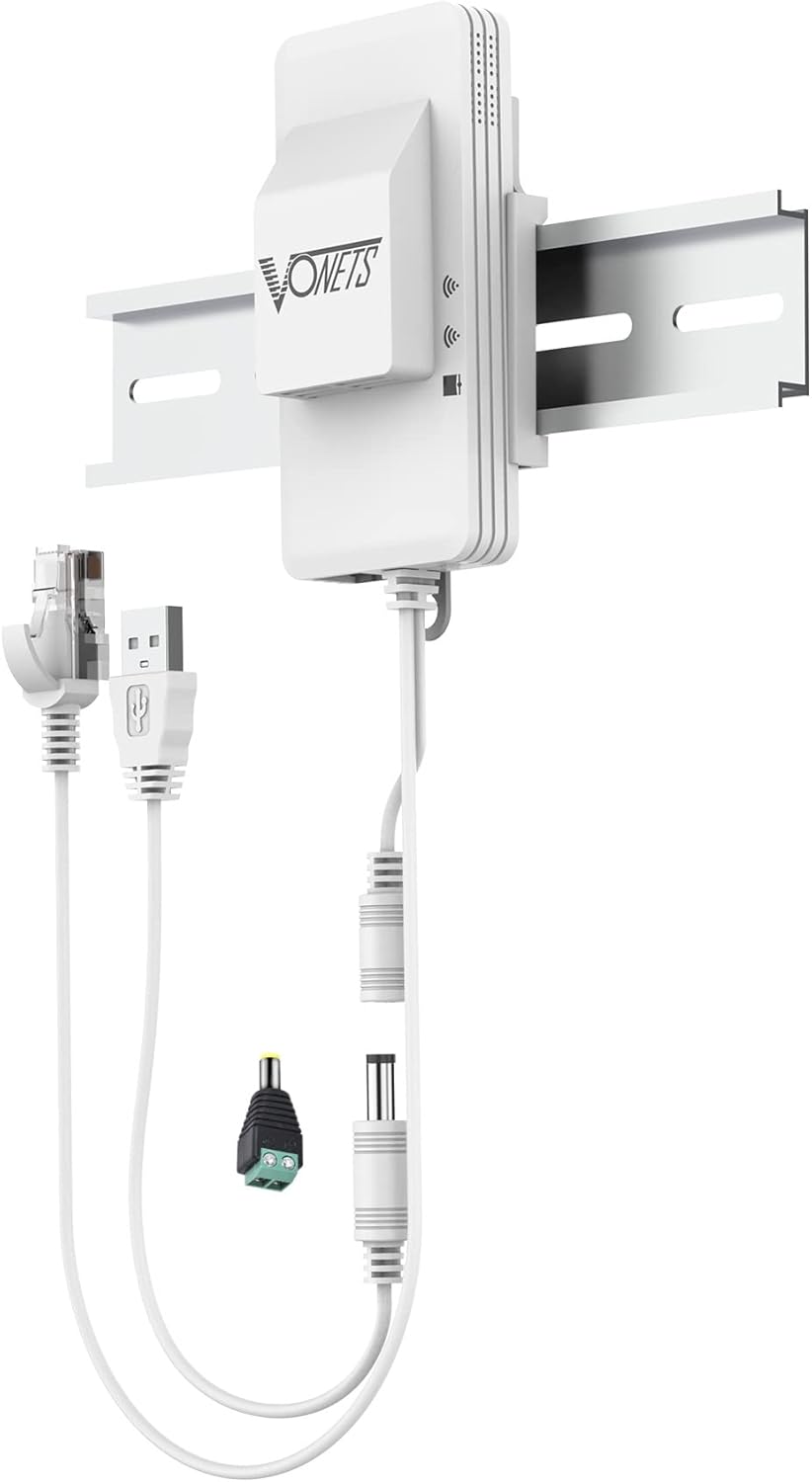 VONETS Dual Band WiFi Bridge for Ethernet Devices with Cooling Fan