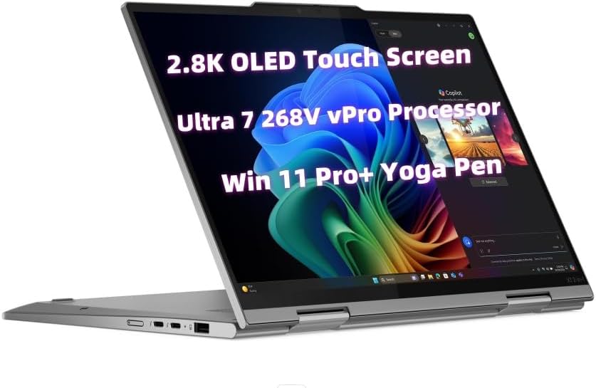 2025 New ThinkPad X1 Yoga Gen 10 2-in-1 Laptop with AI Copilot