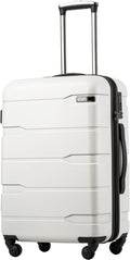 Coolife Luggage 20in Carry-On Spinner - Lightweight, TSA Lock