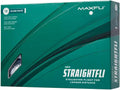 Maxfli 2023 Straightfli White Golf Balls- 12 Pack | Ultimate Accuracy!