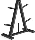 Weight Plate Rack Weight Tree Holder - Compact 300 lb Capacity