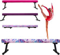 8FT Adjustable Foldable Gymnastics Balance Beam - Easy Home Training