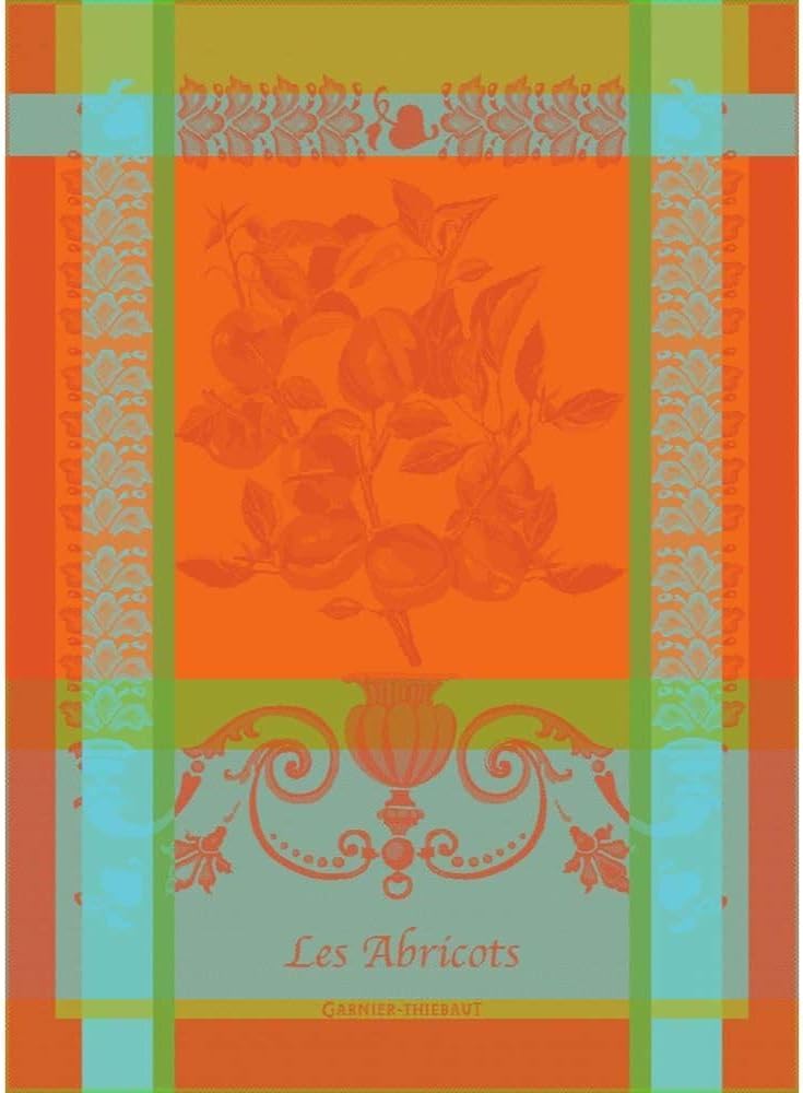 Garnier Thiebaut Les Abricots Orange Kitchen Towel for Style