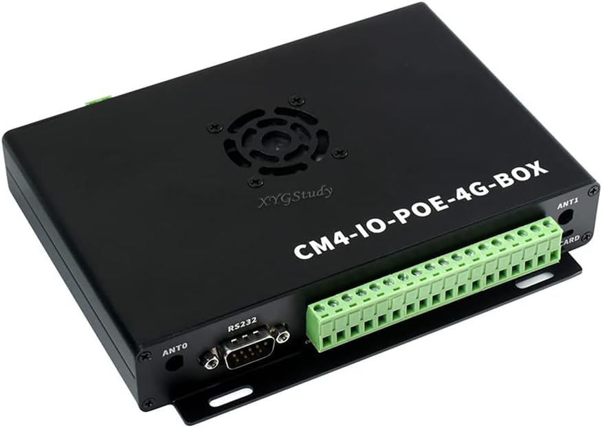 Compute Module 4 PoE 4G Board with Protection Cover Case Review