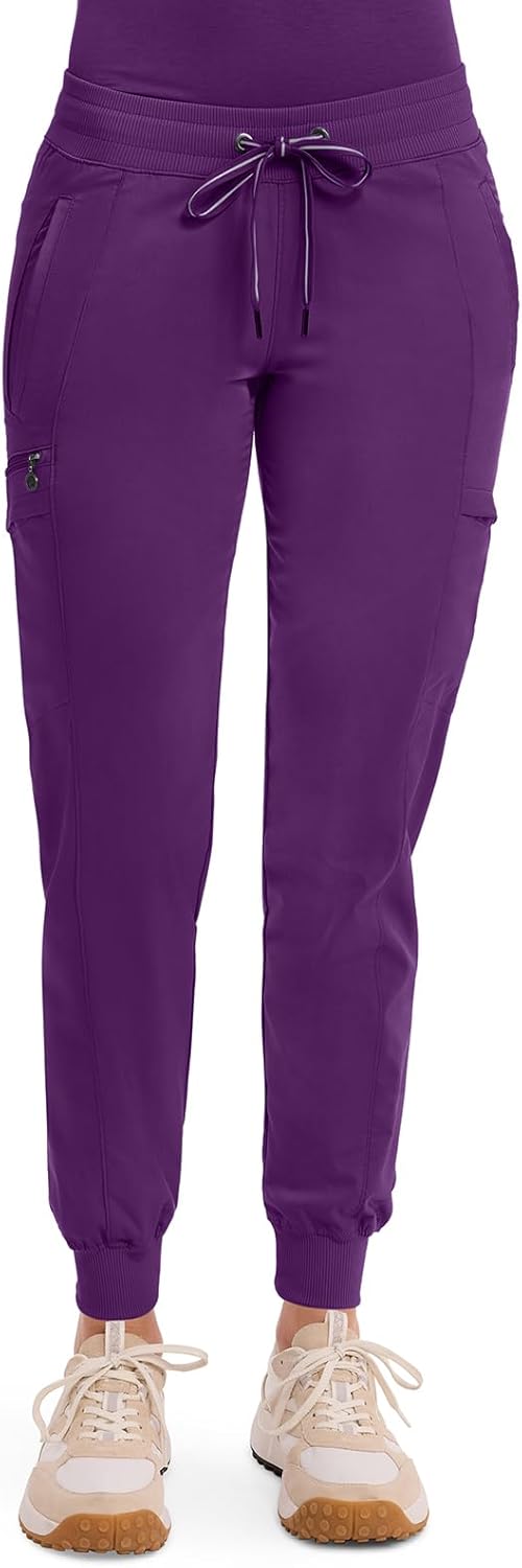 Healing Hands Women's Jogger Scrub Pant with 7 Pockets