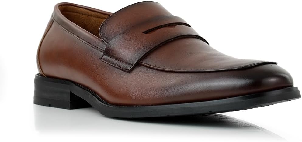 Ferro Aldo Mateo Modern Penny Loafers for Casual & Dress Wear
