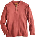 Venado Henley Long Sleeve Shirts for Men - Comfortable Flex Fit