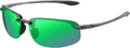 JULI Sports Sunglasses for Men Women TR90 Rimless Frame (Style 2KL9)