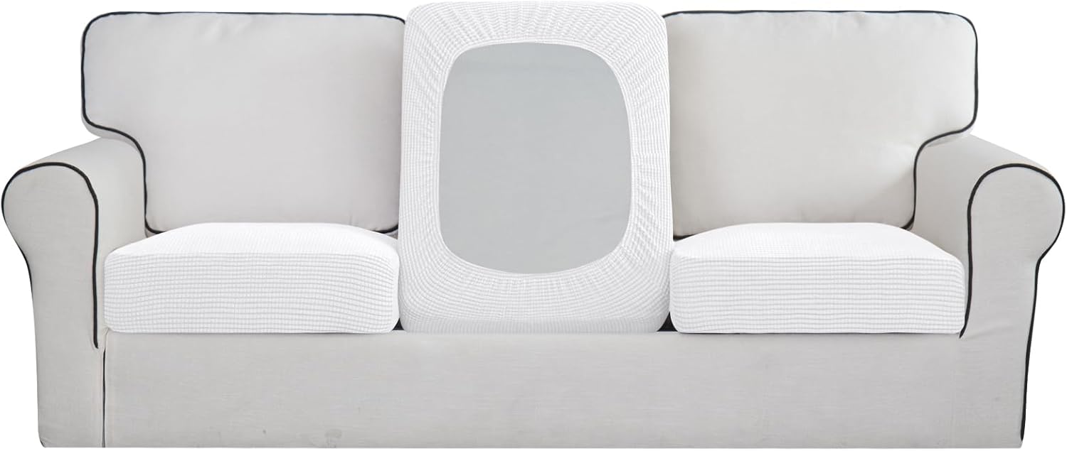 Easy-Going Stretch Individual Chair Cushion Cover for Sofa
