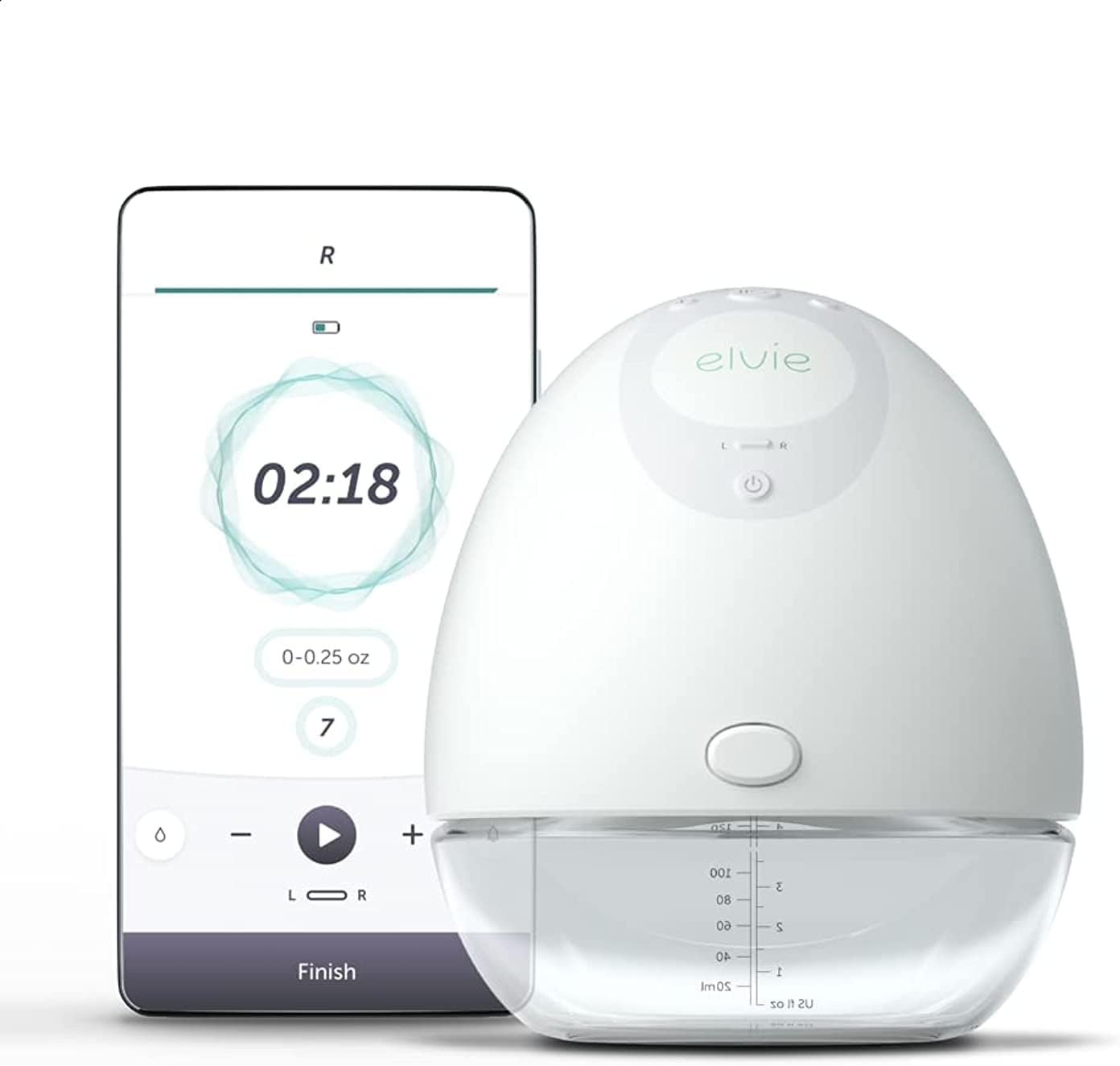 Elvie Wearable Breast Pump - Smallest & Quietest Portable Pump