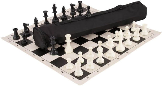 U.S. Chess Quiver Chess Set Combination - Triple Weighted Quality