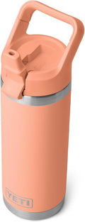 YETI Rambler 18 oz Bottle with Straw Cap - Keeps Drinks Cold or Hot