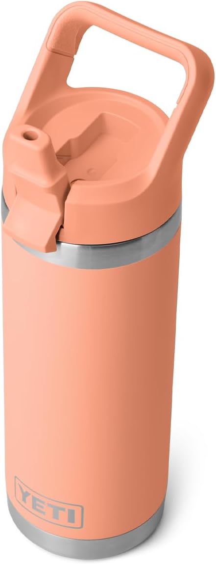 YETI Rambler 18 oz Bottle with Color Matching Straw Cap