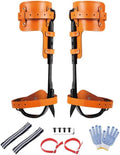 Forged Steel Tree Climbing Spikes Adjustable Spurs - Secure Grip