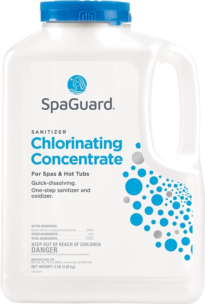 SpaGuard Spa Chlorinating Concentrate for Easy Spa Care