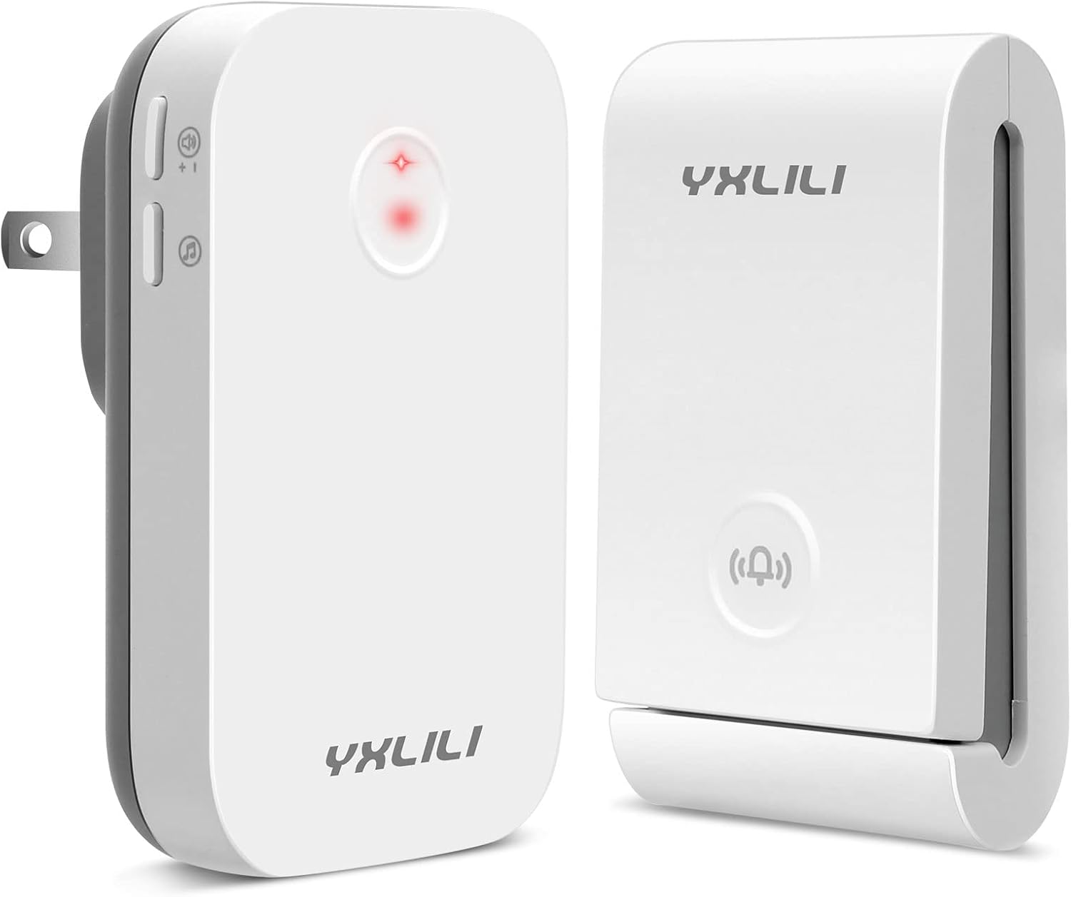Wireless Self-Powered Doorbell, No Batteries Needed, 500ft Range