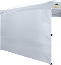 CROWN SHADES SunWall for 10x10 Canopy - Silver Coated Sidewall