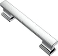 Polished Chrome Cabinet Pulls 10 Pack 3-3/4 in Hole Centers - Sleek