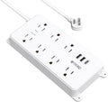 TROND Power Strip Surge Protector 7 Outlets with USB C - Compact
