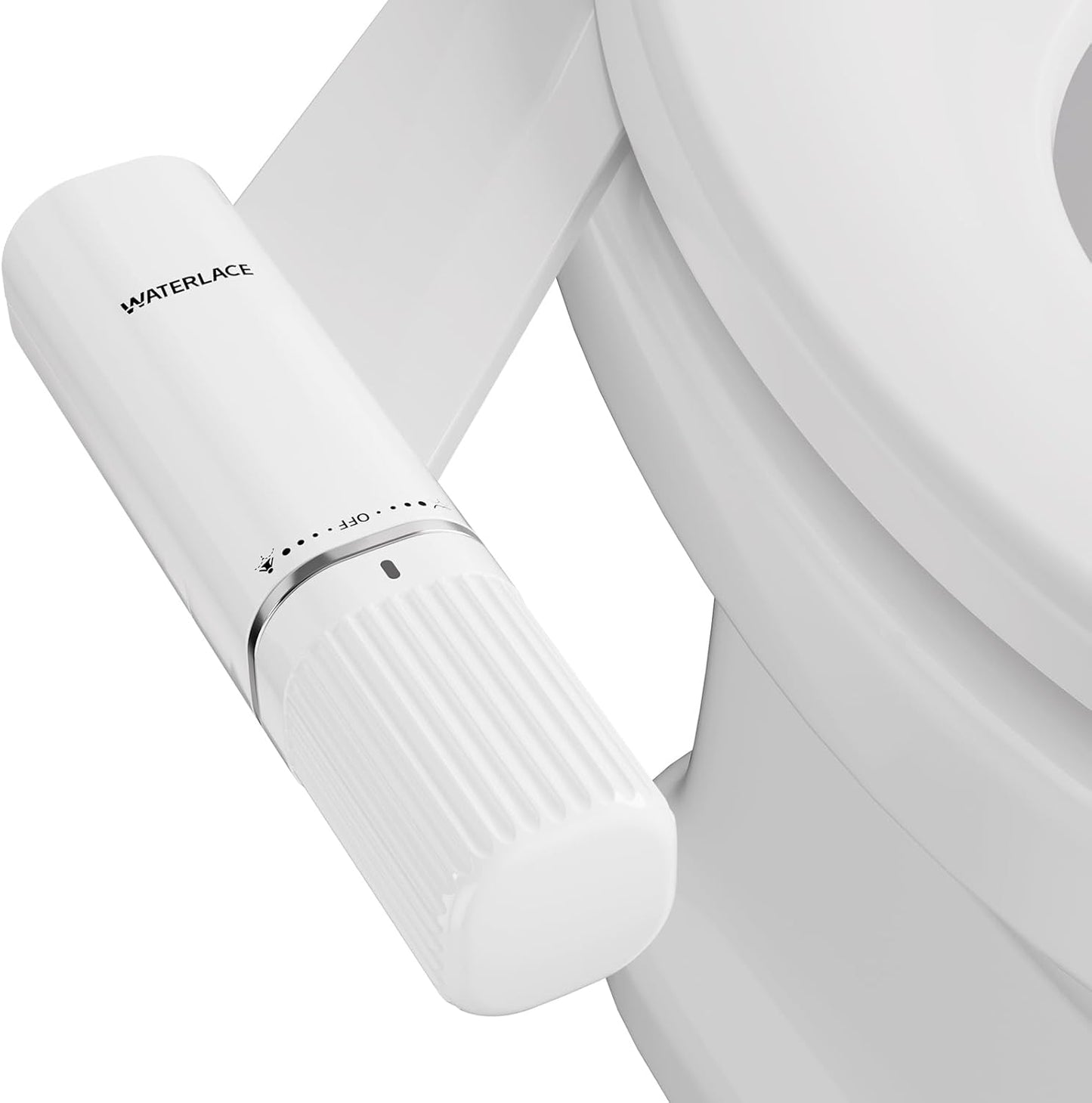 Bidet Attachment for Toilet with Dual Nozzles and Adjustable Pressure