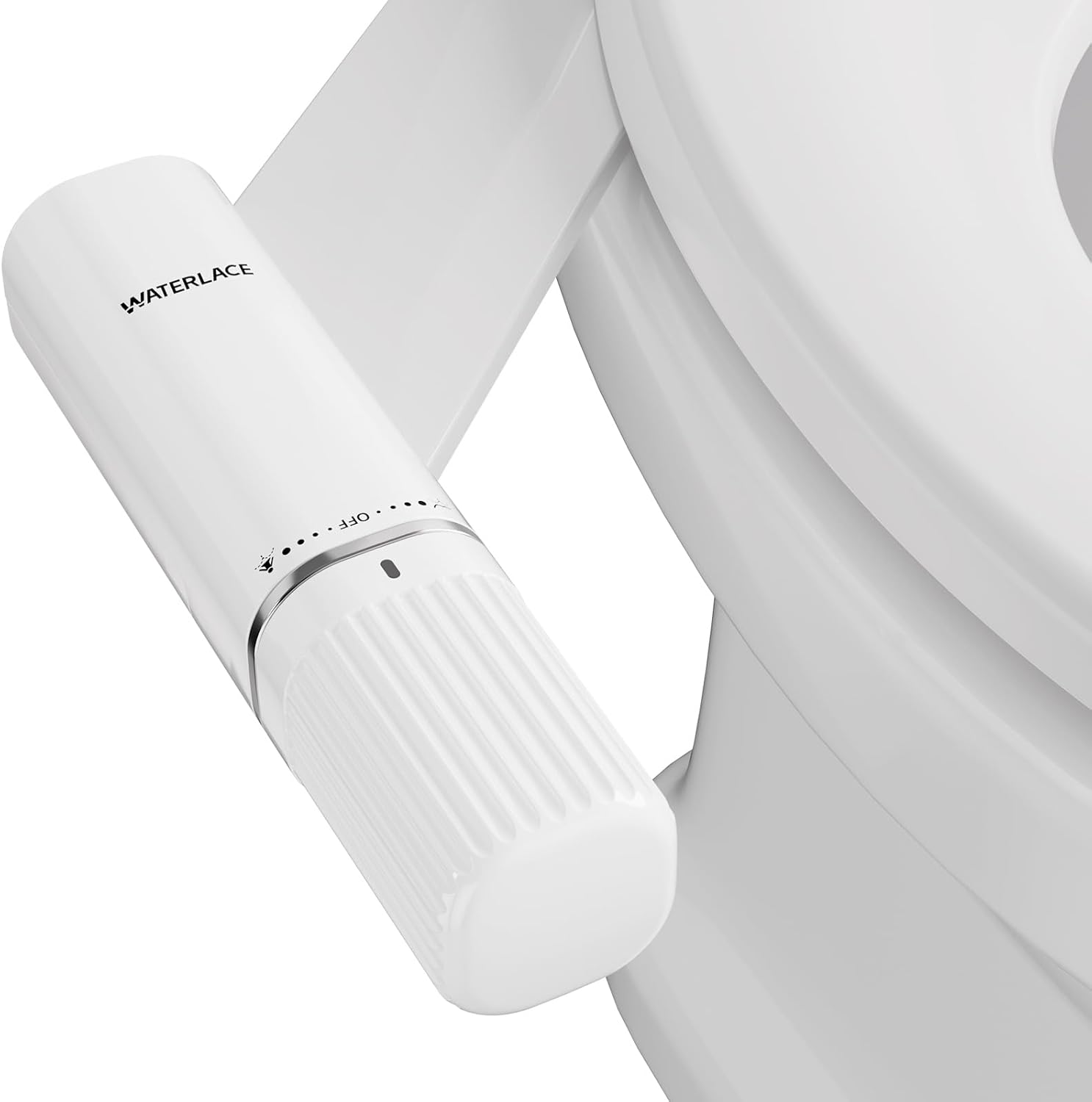 Bidet Attachment for Toilet with Dual Nozzles and Adjustable Pressure