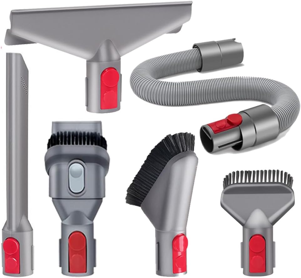 LESAMG 6PCS Dyson Vacuum Attachment Kits - Ultimate Cleaning Power
