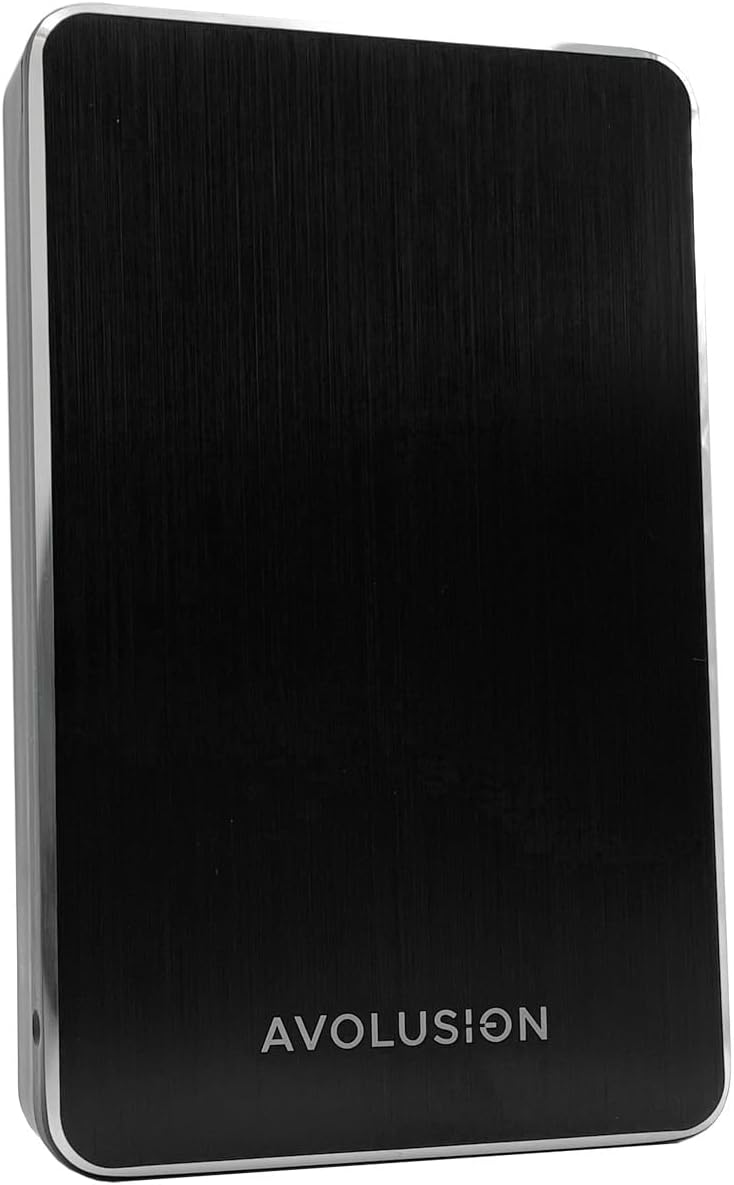 Avolusion 500GB Portable Hard Drive - Cross-Platform Compatibility