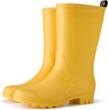 HISEA Women Wide Calf Rain Boots Matte Surface - Comfortable Clothing