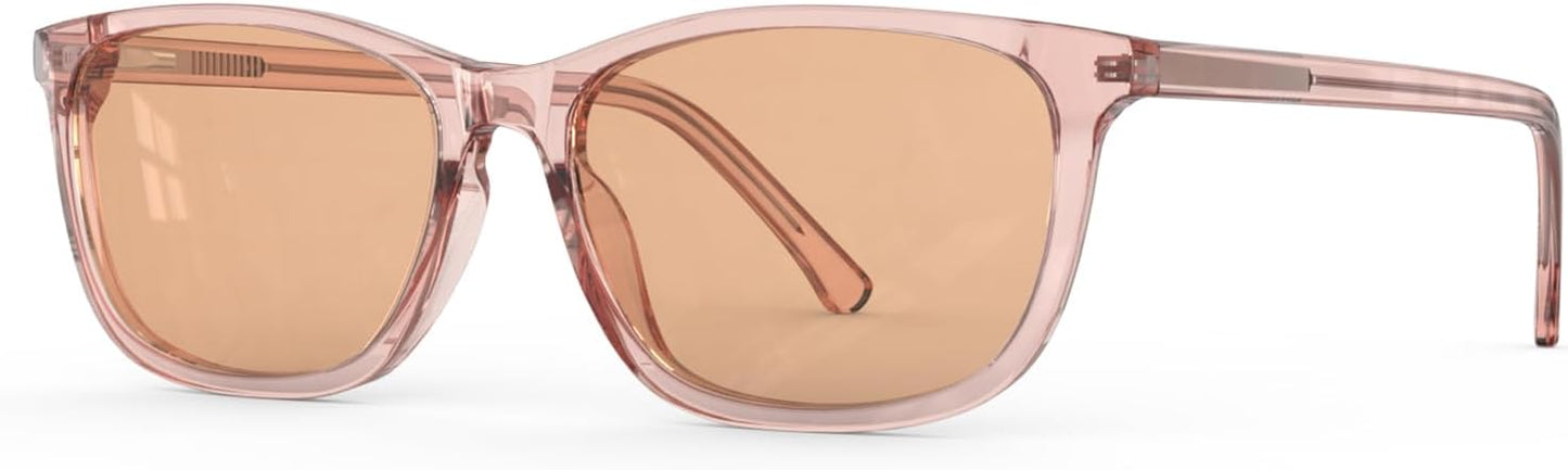 Bloomoak Rose Migraine Glasses for Light Sensitivity Relief