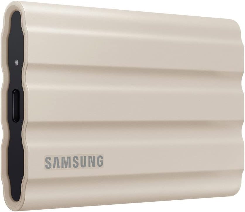SAMSUNG T7 Shield 1TB SSD: IP65 Water Resistant