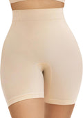 Tummy Control Underwear for Women - Mid-Waisted Seamless Shapewear